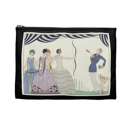 Visez au coeur, belles dames! by George Barbier Accessory Pouch