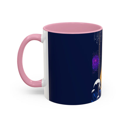 Liberty's Triumph Colorful Mugs – Art Deco Glory & Triumphant Spirit