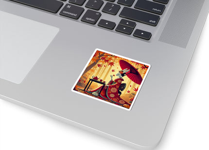 Theatrical Harvest Rabbit Kiss-Cut Stickers (4 Sizes)