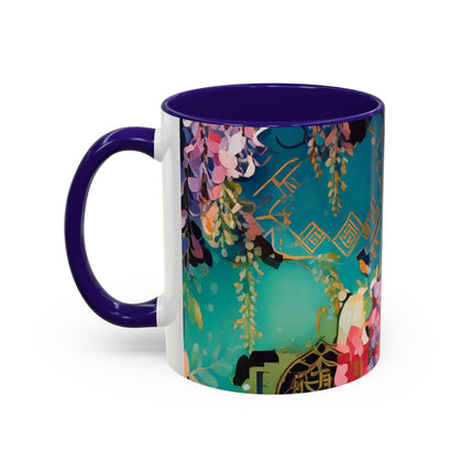 Golden Wisteria Symphony Colorful Mugs (11oz, 15oz)