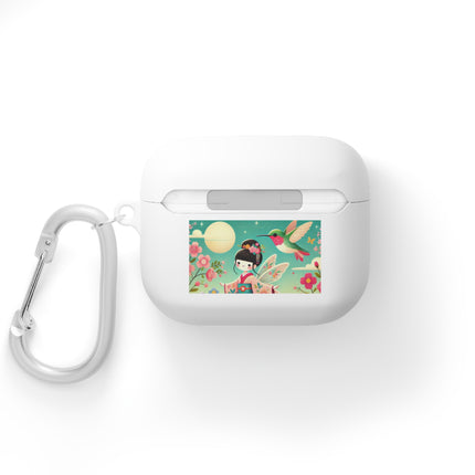 Geisha Fairy and the Hummingbird Blossom AirPods and AirPods Pro Case