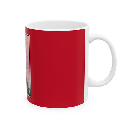 Woman Waiting for her Beloved at 1:59 by Kobayashi Kaichi Ceramic Mug 11oz