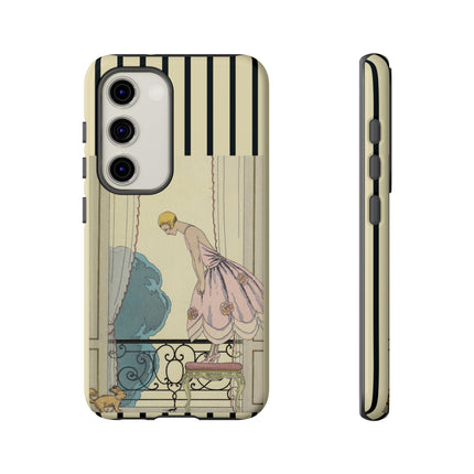Falbalas et fanfreluches, La Souris by George Barbier Phone Cases