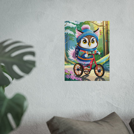 Baby Owl Fine Art Posters