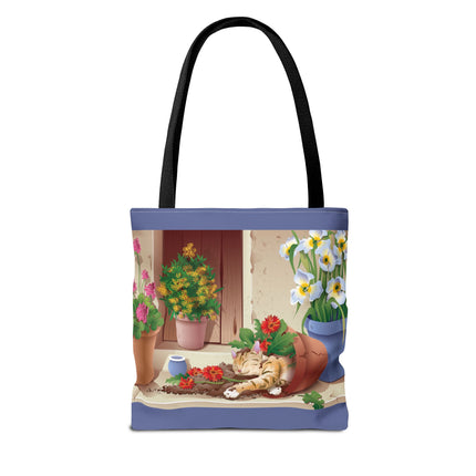 Blooming Serenity Tote Bag (AOP)
