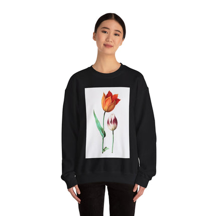 Tulip by Anselmus Boëtius de Boodt Heavy Blend™ Crewneck Sweatshirt