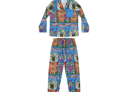 Floral Design by Emile-Alain Séguy Women's Satin Pajamas (AOP)