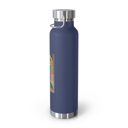 May & Emerald (from the Gem Series) by Sofia Chiostri Copper Vacuum Insulated Bottle, 22oz
