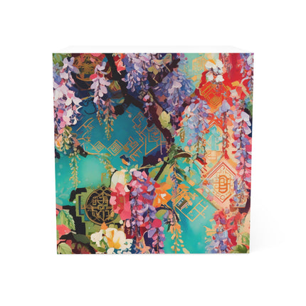 Golden Wisteria Symphony Note Cube