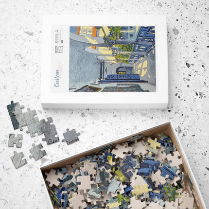 Gallery of a Moroccan Riad by George Gaudion Puzzle (110, 252, 500-piece)