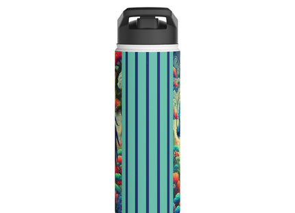 Mystic Guardian of the Sky Stainless Steel Water Bottle, Standard Lid