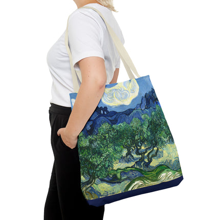 Olive Trees by Vincent Van Gogh Tote Bag (AOP)