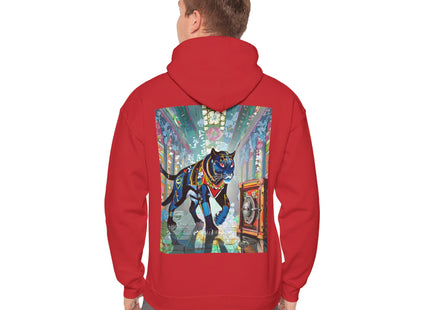Cyber Panther’s Hunt – Heavy Blend™ Hooded Sweatshirt