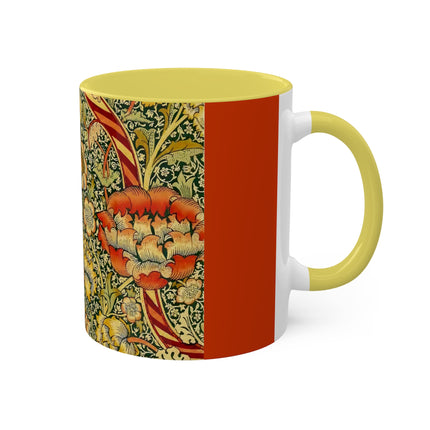 Chintz the Wandle Design by William Morris Colorful Mugs, 11oz