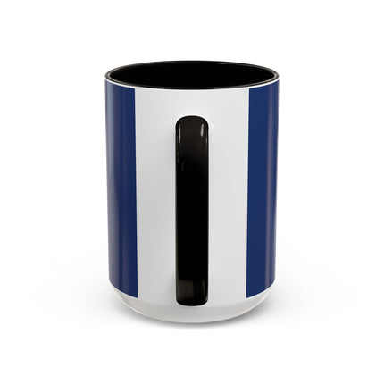 🌙🎿 The Moonlit Christmas Skier Colorful Mug – Whimsical Holiday Fantasy