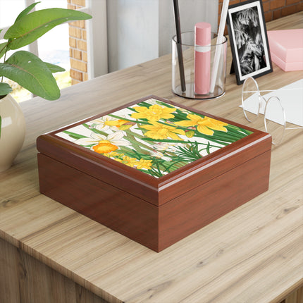 Daffodil by Tanigami Kônan Jewelry Box