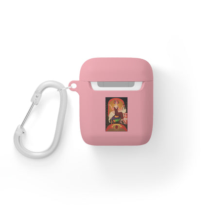 January & Garnet AirPods Case — Gem Series by Sofia Chiostri