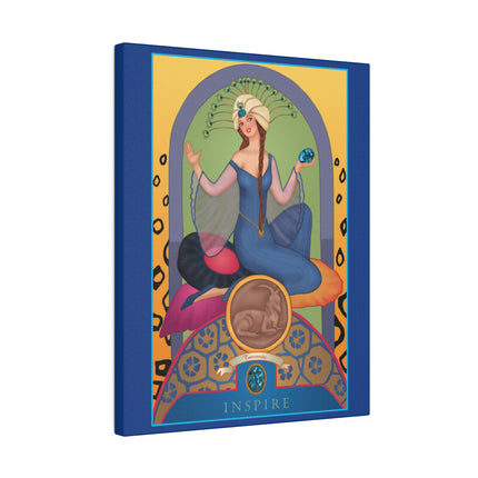 December & Tanzanite – Sofia Chiostri’s Winter Gem Canvas