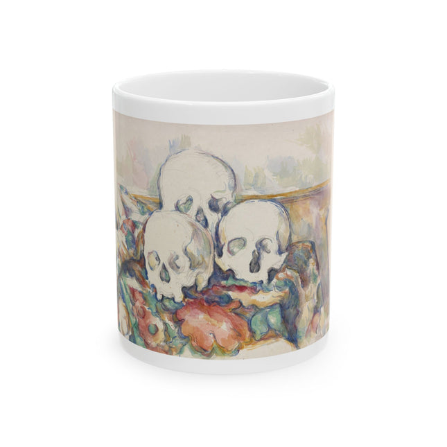 The Three Skulls by Paul Cézanne Ceramic Mug (11oz, 15oz)