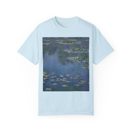 Water Lilies by Claude Monet Unisex Garment-Dyed T-shirt