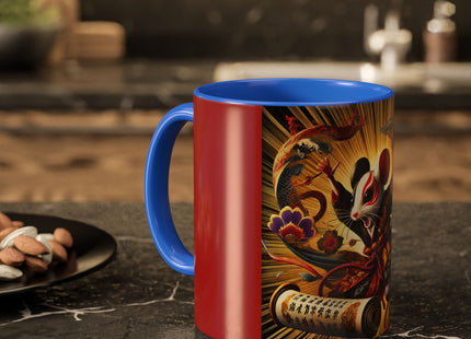 Theatrical Mouse on a Mission Colorful Mugs (11oz, 15oz)