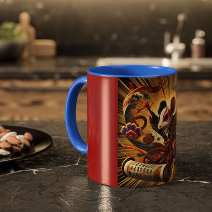 Theatrical Mouse on a Mission Colorful Mugs (11oz, 15oz)