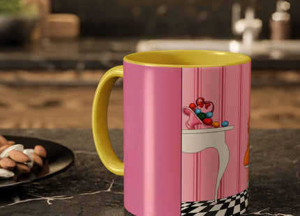 Easter Joy in Deco Hues Colorful Mugs (11oz, 15oz)