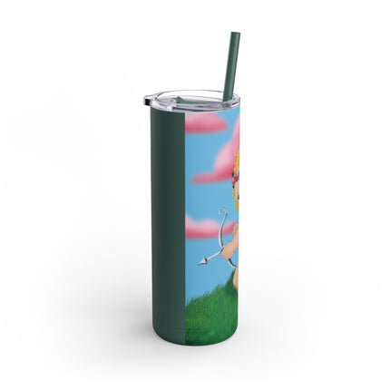 Cupid's Aim Skinny Matte Tumbler, 20oz