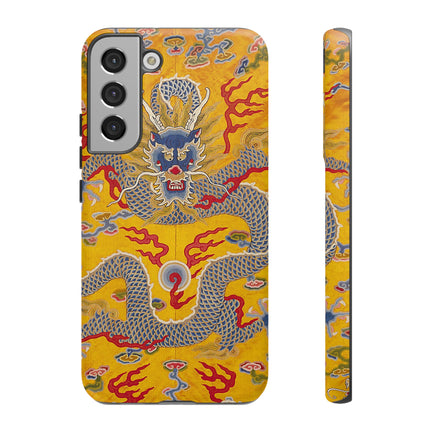 Majestic Dragon Regalia – Imperial 12-Symbol Robe Phone Cases