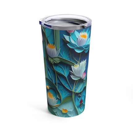 Ethereal Moonlit Lake Tumbler 20oz