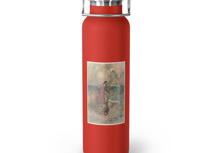 Rita Rides on the Dolphin by Warwick Goble Copper Vacuum Insulated Bottle, 22oz
