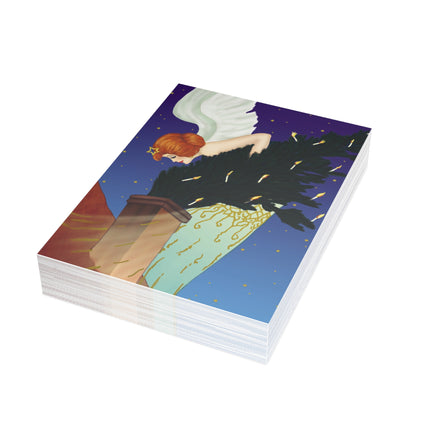 The Christmas Angel Postcard Bundles (envelopes included)