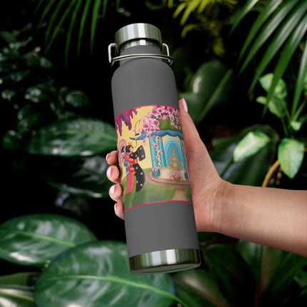 A Dance of Colors and Serenity by Carlo Chiostri Copper Vacuum Insulated Bottle, 22oz