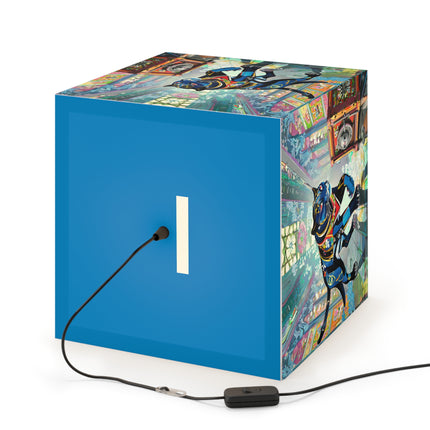 Cyber Panther's Hunt Light Cube Lamp