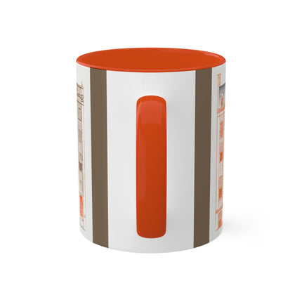 Amsterdam Canal Houses by Johan Teyler Colorful Mugs, 11oz