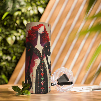 To My Valentine Skinny Matte Tumbler, 20oz
