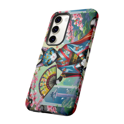 Cyberpunk Geisha Phone Cases