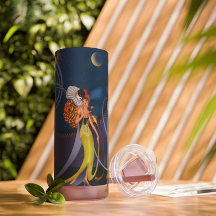 Moonlit Serenade Skinny Matte Tumbler, 20oz