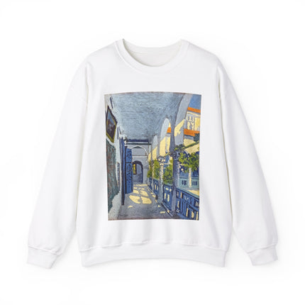 Gallery of a Moroccan Riad by George Gaudion Heavy Blend™ Crewneck Sweatshirt