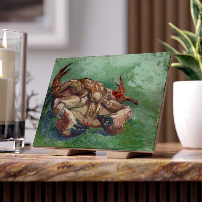 Crab on its Back by Vincent Van Gogh Ceramic Tile