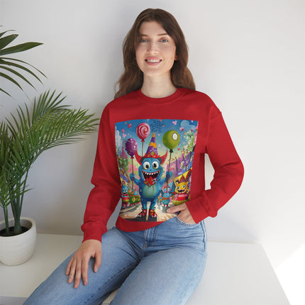Monster Parade Madness Unisex Heavy Blend™ Crewneck Sweatshirt