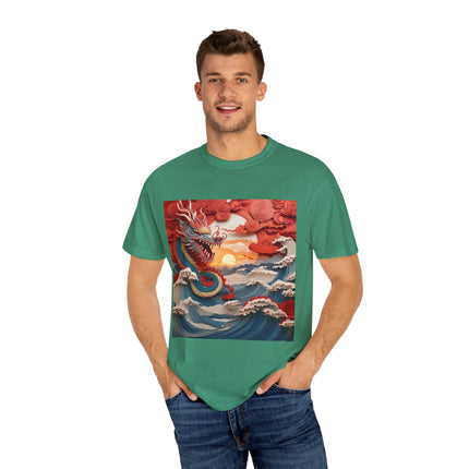 Emergence of the Dragon Unisex Garment-Dyed T-shirt