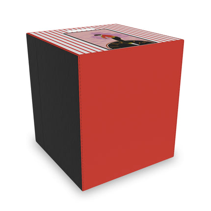 Woman Waiting for her Beloved at 1:59 Felt Storage Box