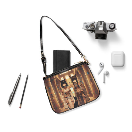 The Egyptian Priestess Cats Shoulder Bag – Temple Guardians & Ancient Grace