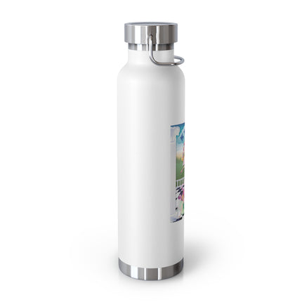 Graceful Enchantment Copper Vacuum Insulated Bottle, 22oz