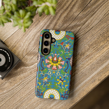 Chinese Floral Illustration by Owen Jones Phone Cases