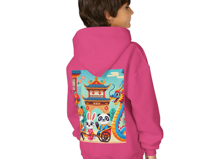Lantern Street Dragon Parade Youth Heavy Blend Hooded Sweatshirt