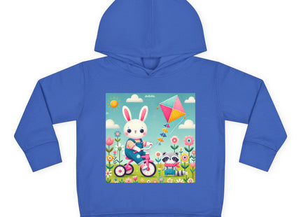 Breezy Meadow Ride Toddler Pullover Fleece Hoodie