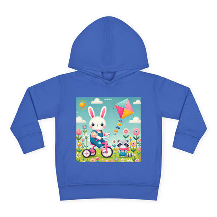 Breezy Meadow Ride Toddler Pullover Fleece Hoodie