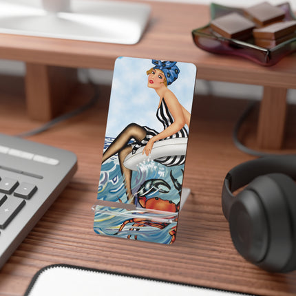 Playful Waves and Fashion Follies Mobile Display Stand for Smartphones